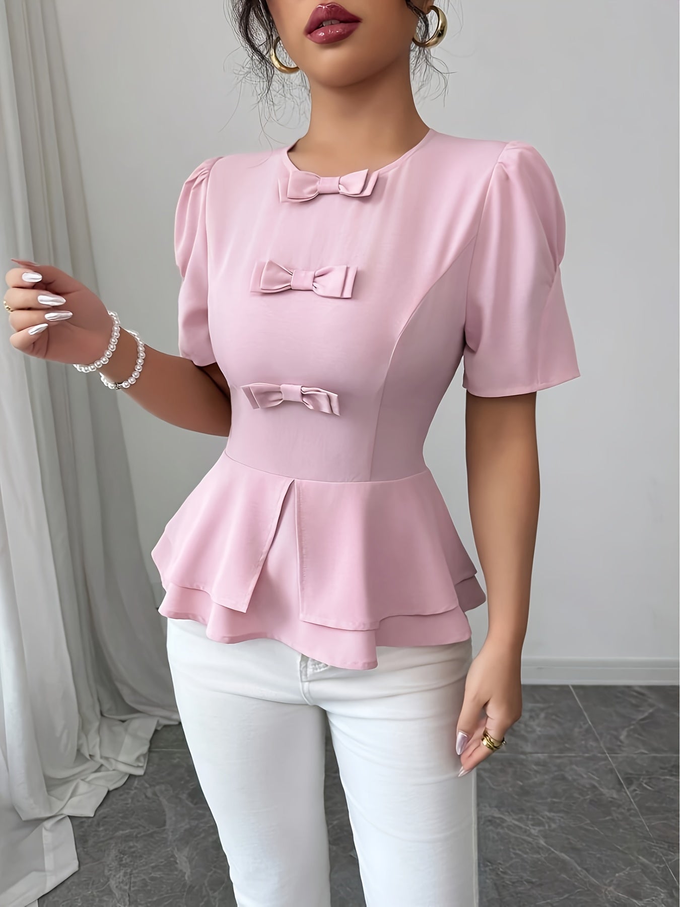 'PEPLISSE' BLOUSE