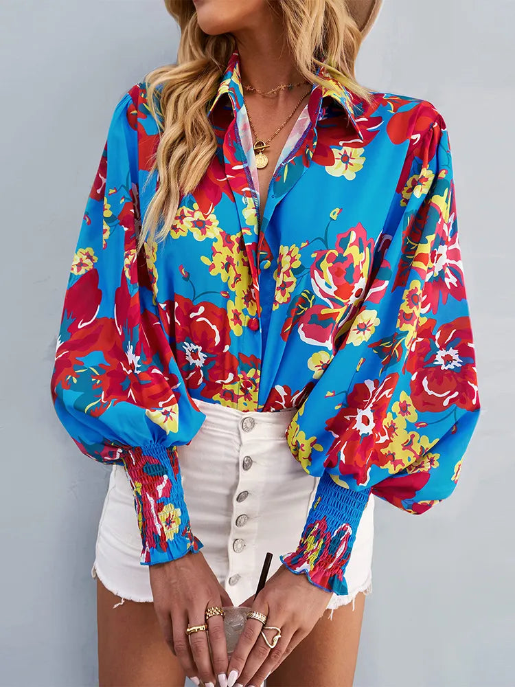 'BLOOM' FLORAL BUTTON UP SHIRT