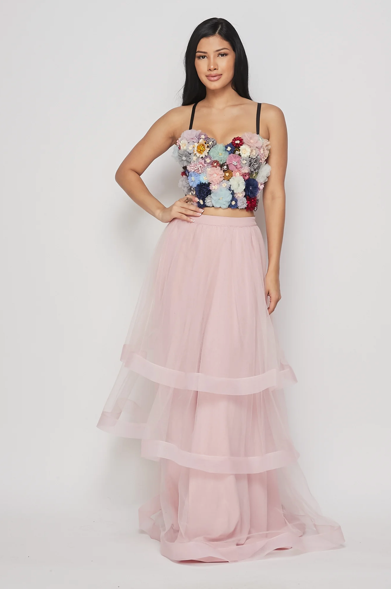 'ROSETTE BOUQUET' TOP