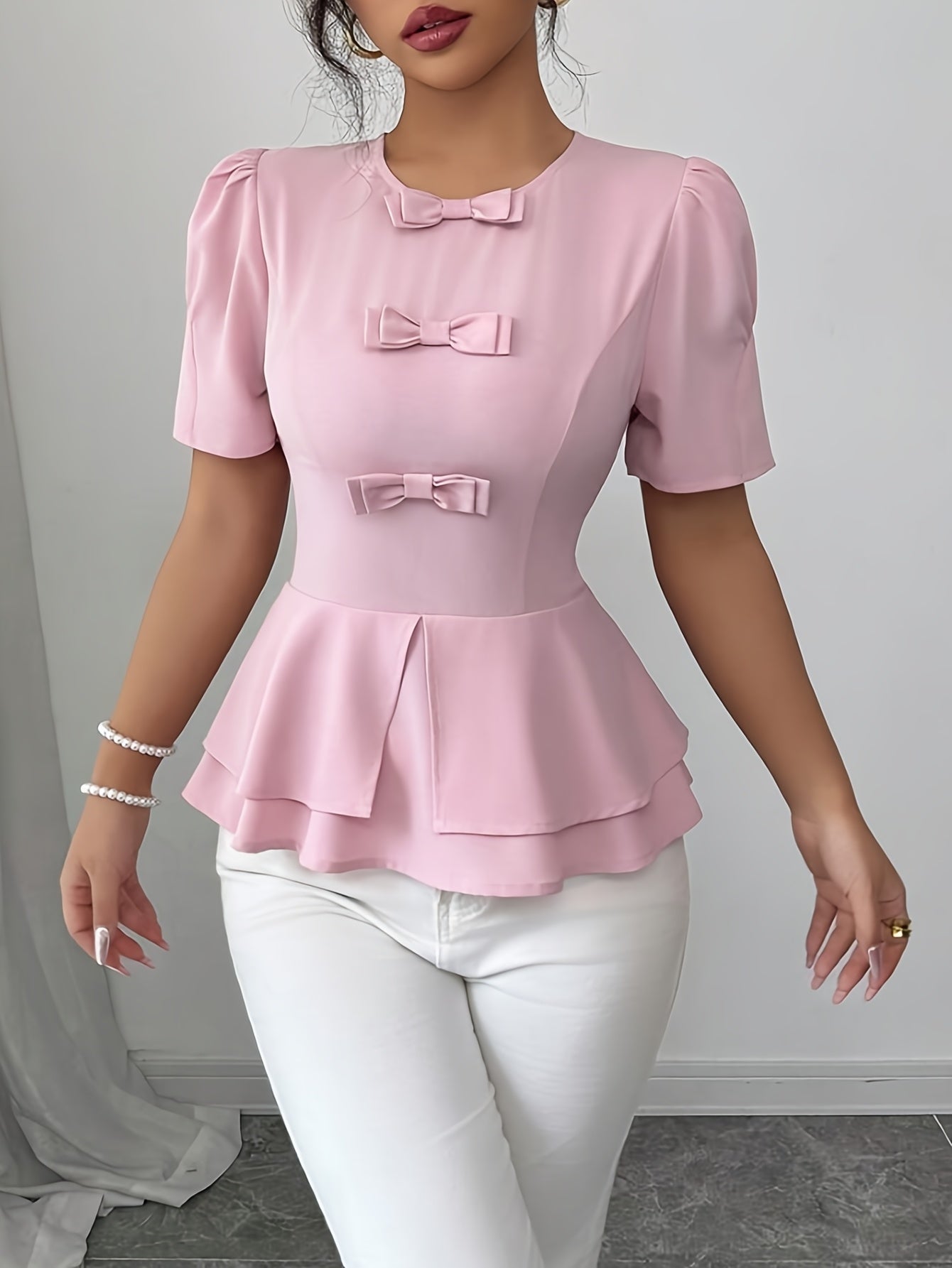 'PEPLISSE' BLOUSE