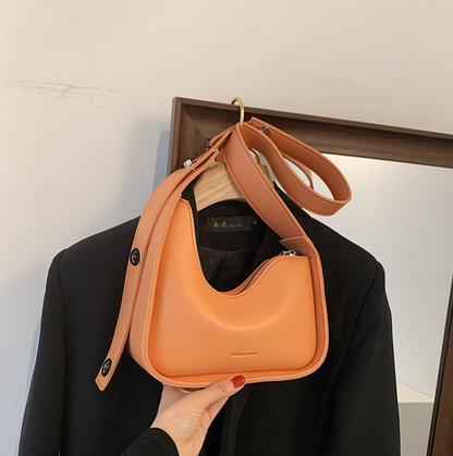 'VERVE' LEATHER SHOULDER BAG