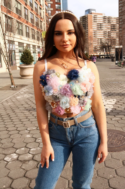 'ROSETTE BOUQUET' TOP